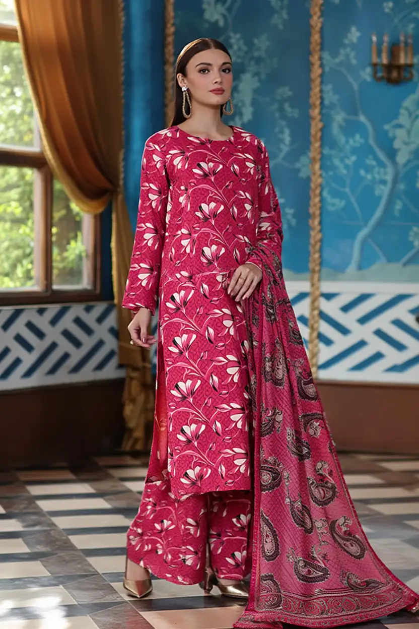 Elegance in Lawn – 3pc Unstitched Collection
