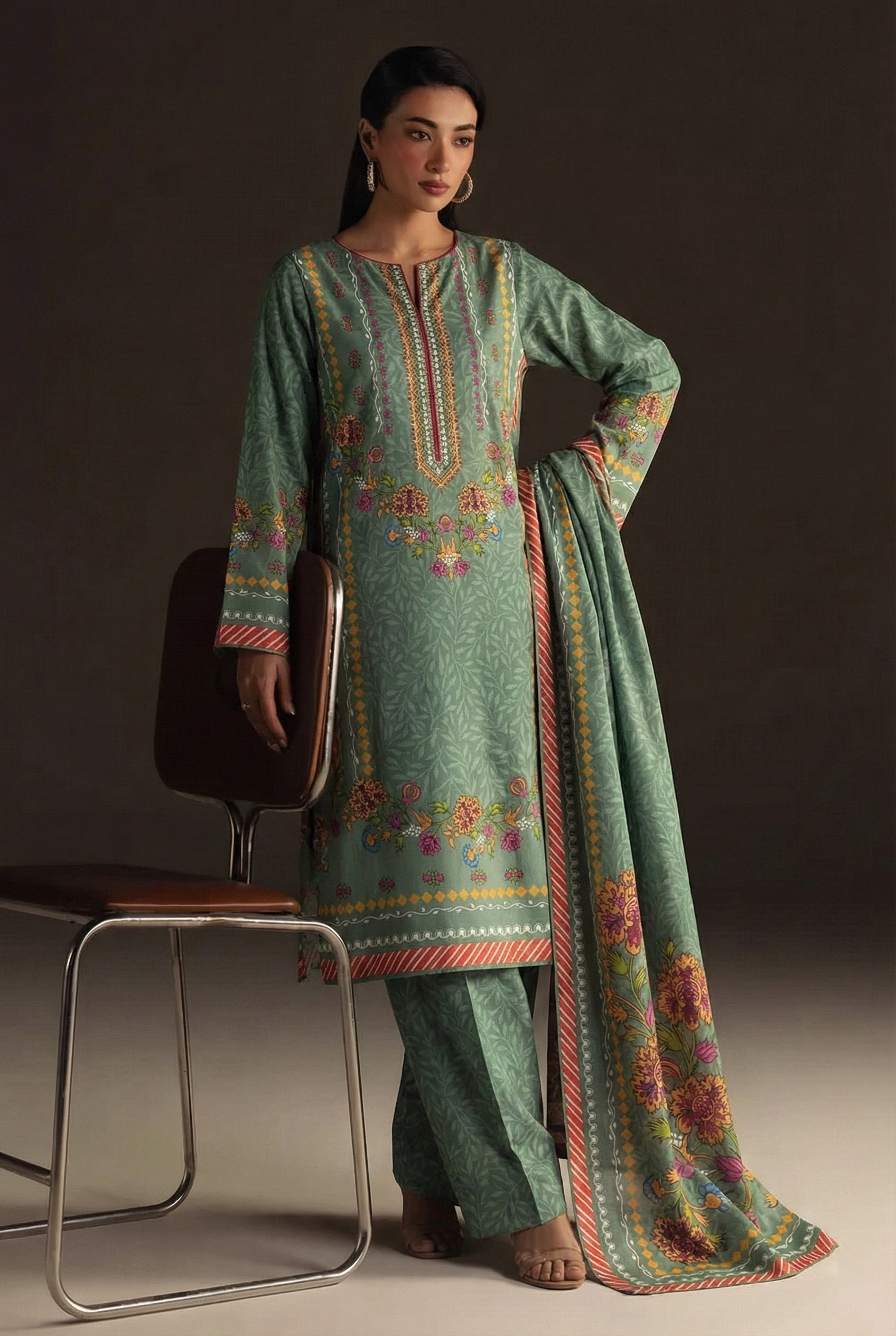 Elegance in Lawn – 3pc Unstitched Collection