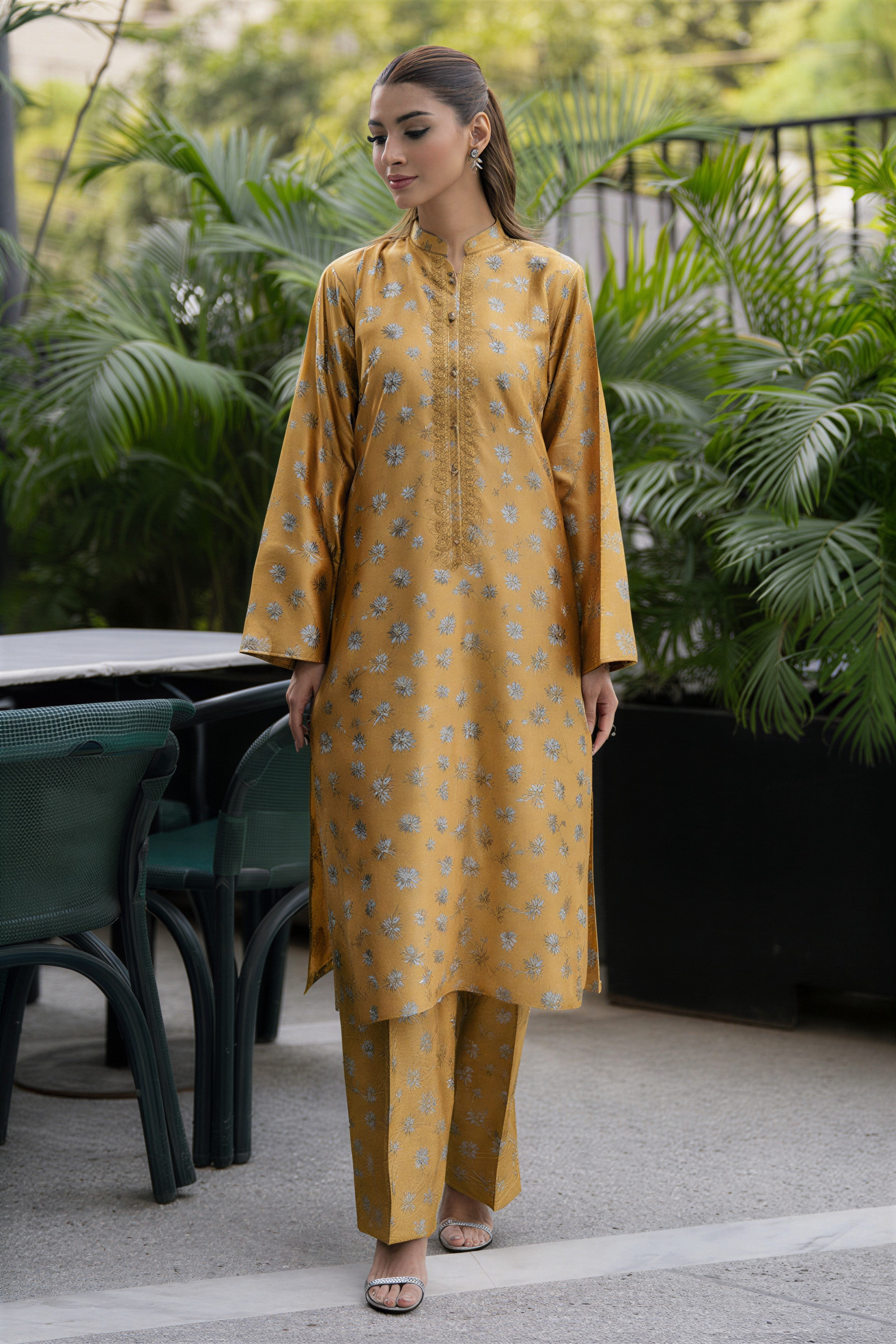 Winter Collection 2025 – 2 Piece Printed Dress