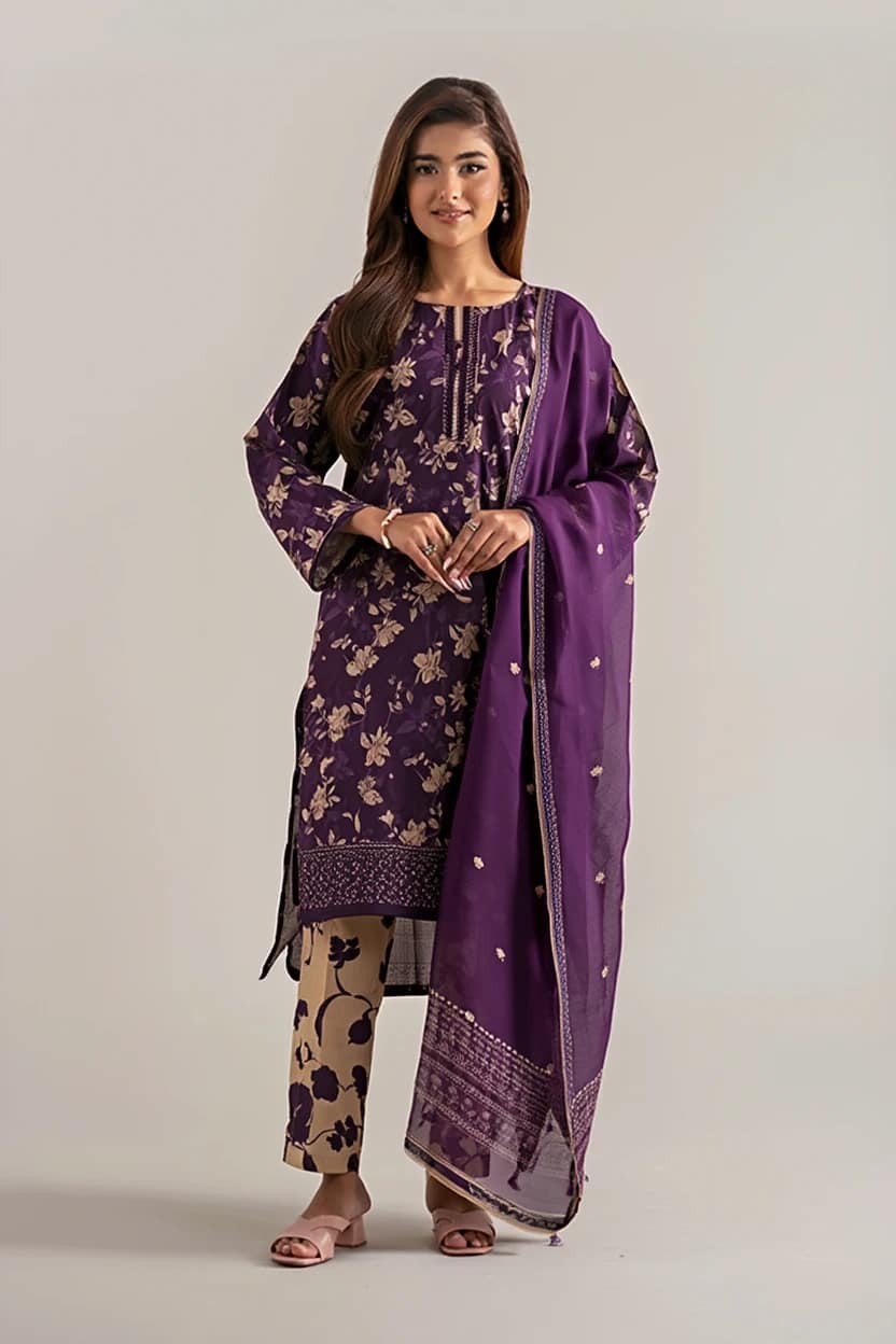 Elegance in Lawn – 3pc Unstitched Collection