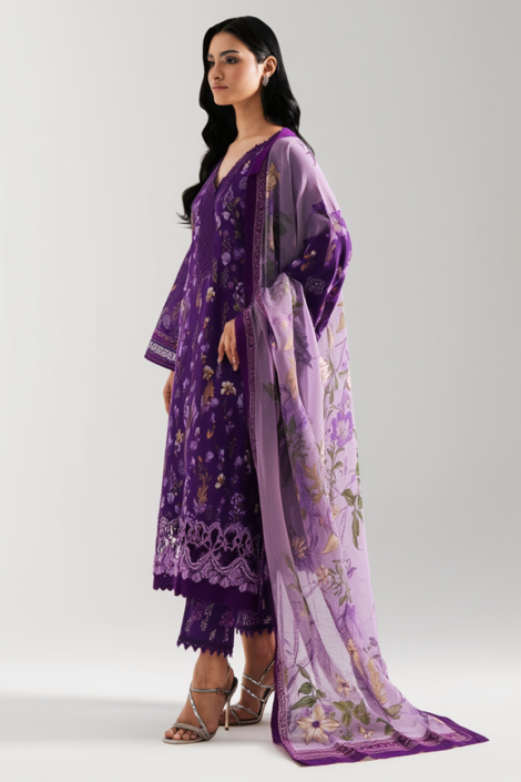 Lavender Floral Ensemble